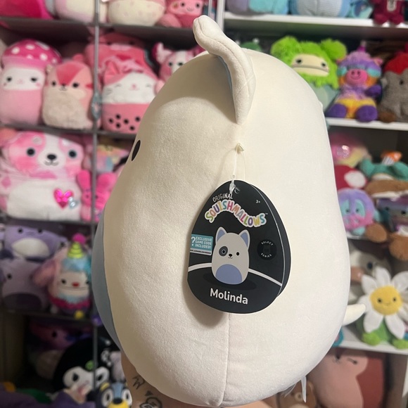 ‼️ONE LEFT ‼️Molinda the Roblox Dog 12" select series Squishmallow - Picture 3 of 3